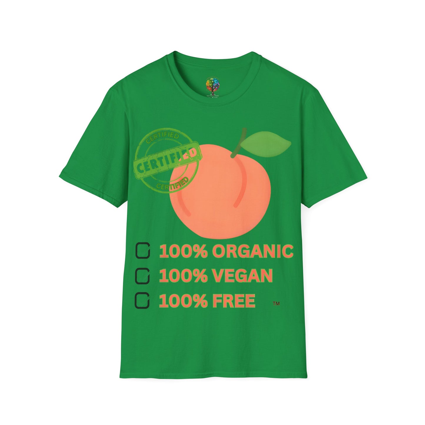 JUST PEACHY SOFTSTYLE T-SHIRT UNISEX