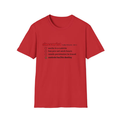 UNI GOOGLE CHECK BOX R T-SHIRT - UNISEX