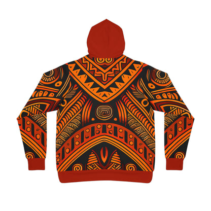RED HD RICH CLAY PULLOVER ATHLETIC HOODIE UNISEX