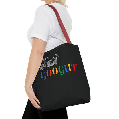 JUST GOOGLIT TOTE BAG