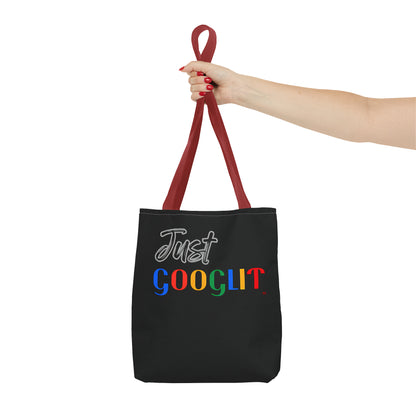 JUST GOOGLIT TOTE BAG
