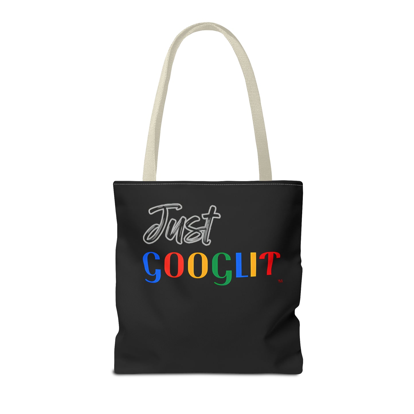 JUST GOOGLIT TOTE BAG