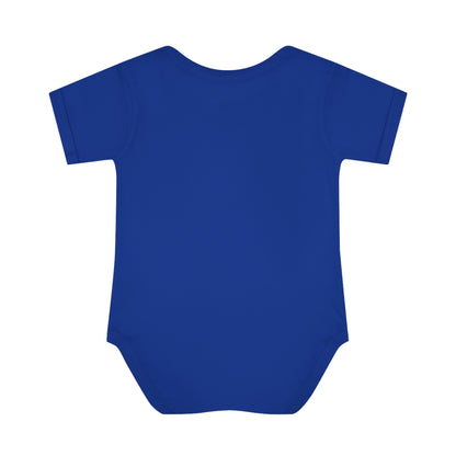 SINECURIST CHECK BOX INFANT BODYSUIT - UNISEX