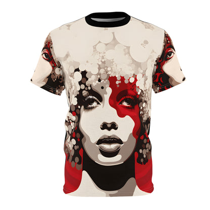 CRIMSON CURLS CUT & SEW TEE UNISEX
