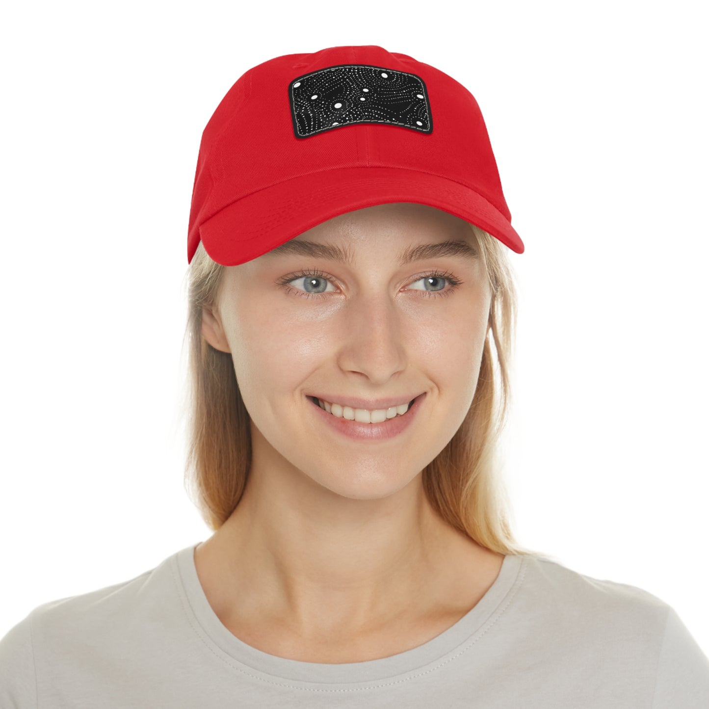 UNI COSMIC HAT WITH LEATHER PATCH (RECTANGLE)