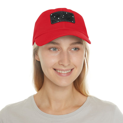 UNI COSMIC HAT WITH LEATHER PATCH (RECTANGLE)