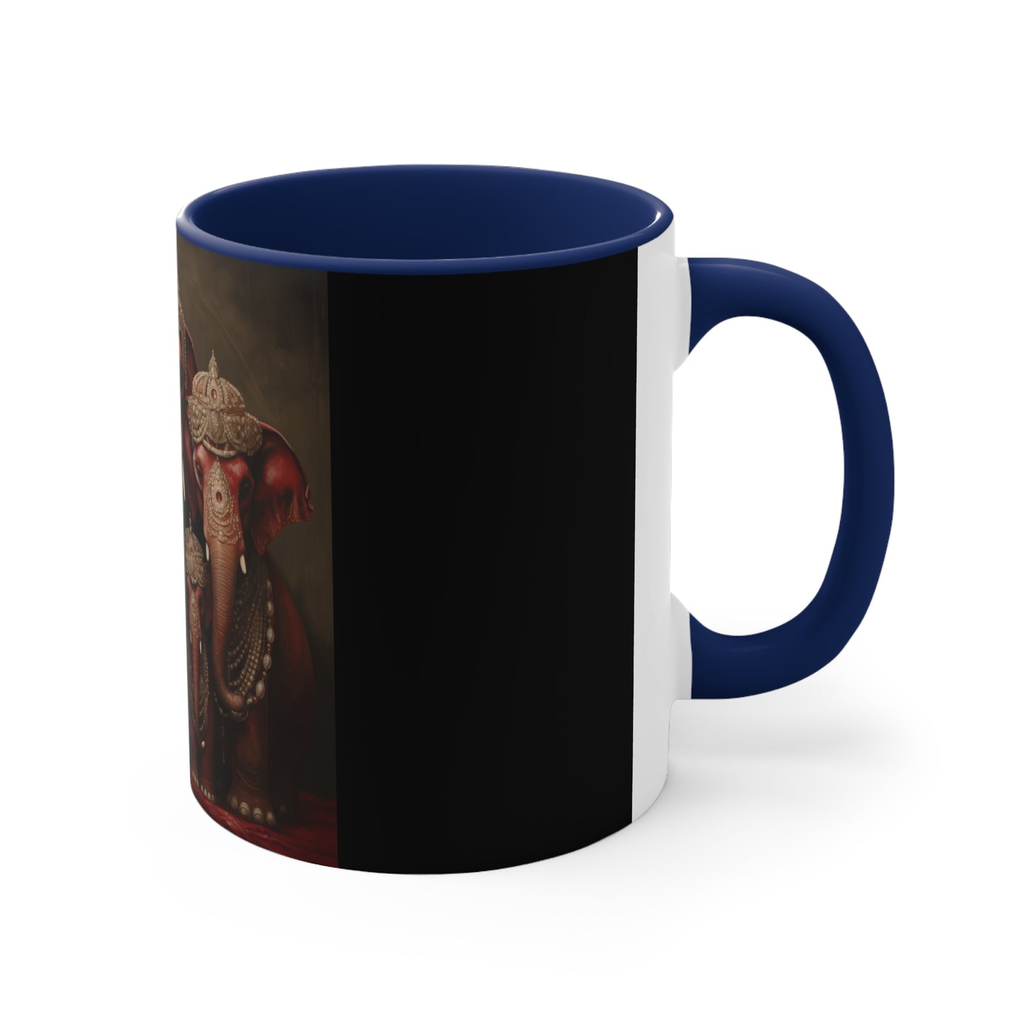 DEL PEARLED ELEPHANTS FOUNDERS' MUG CERAMIC - MUG 11OZ