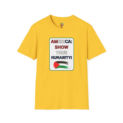 PALESTINE FLAG ABSTRACT T-SHIRT UNISEX