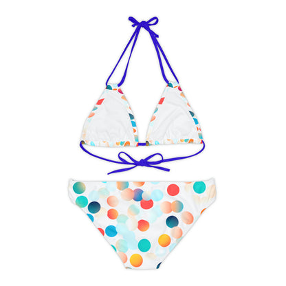 CIRCLES STRAPPY BIKINI SET