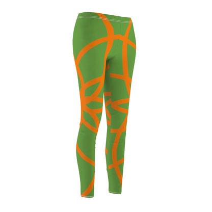 SPIRALS GREEN LEGGINGS