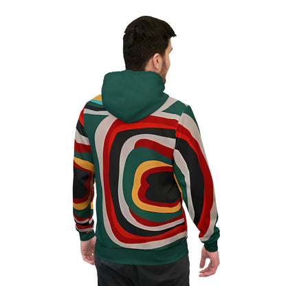 BOLD STROKES GREEN PULLOVER ATHLETIC HOODIE UNISEX
