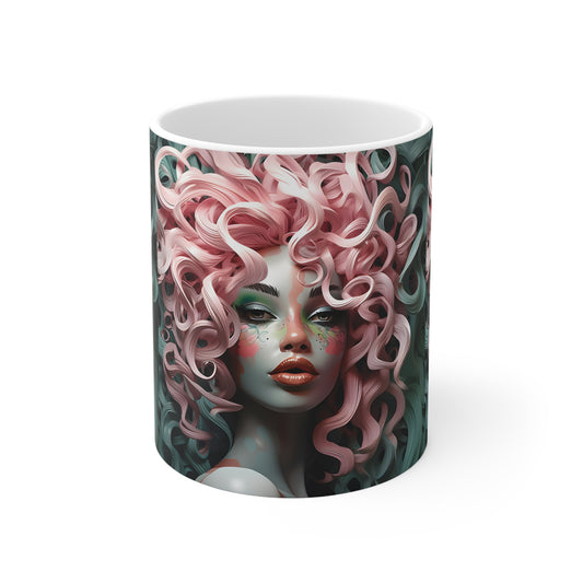 PAG CERAMIC TRESSES CERAMIC MUG - 11oz