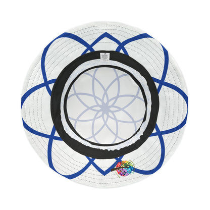 BLUE SPIRALS BUCKET HAT UNISEX