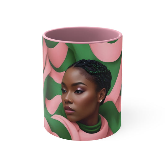 PAG SWIRLY BACK MUG, 11OZ