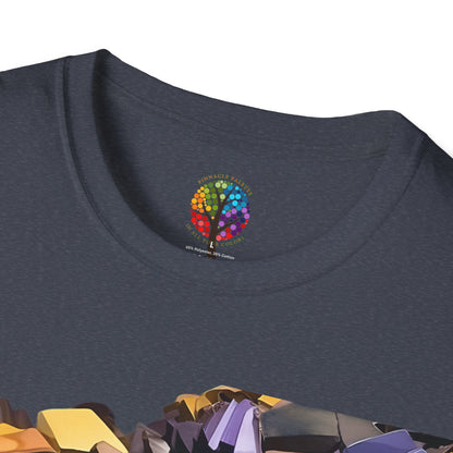 CARVED FACES SOFTSTYLE T-SHIRT UNISEX