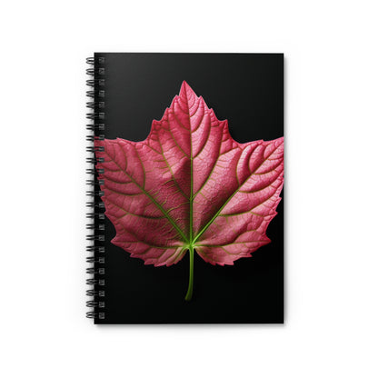 PAG PINK IVY SPIRAL NOTEBOOK - RULED LINE