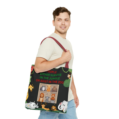 JUNGLE JIVE TOTE BAG