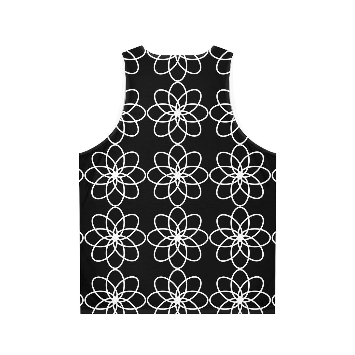 SPIRALS WHITE BLACK TANK
