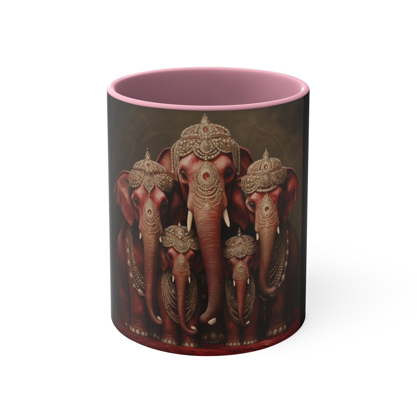 DEL PEARLED ELEPHANTS FOUNDERS' MUG CERAMIC - MUG 11OZ