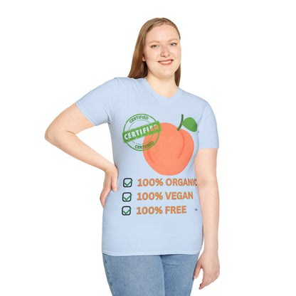 JUST PEACHY SOFTSTYLE T-SHIRT UNISEX
