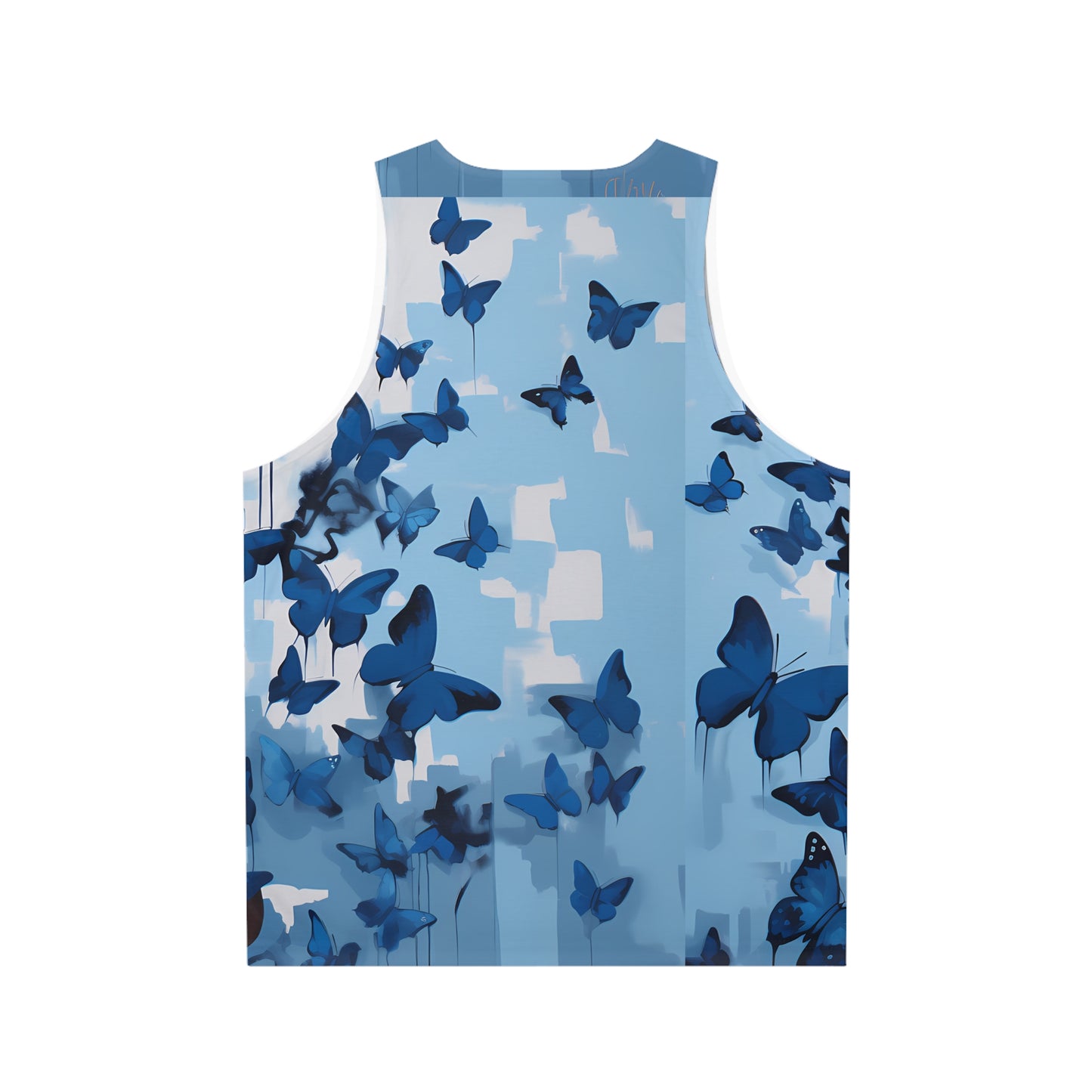 ZET BLUE BUTTERFLIES TANK