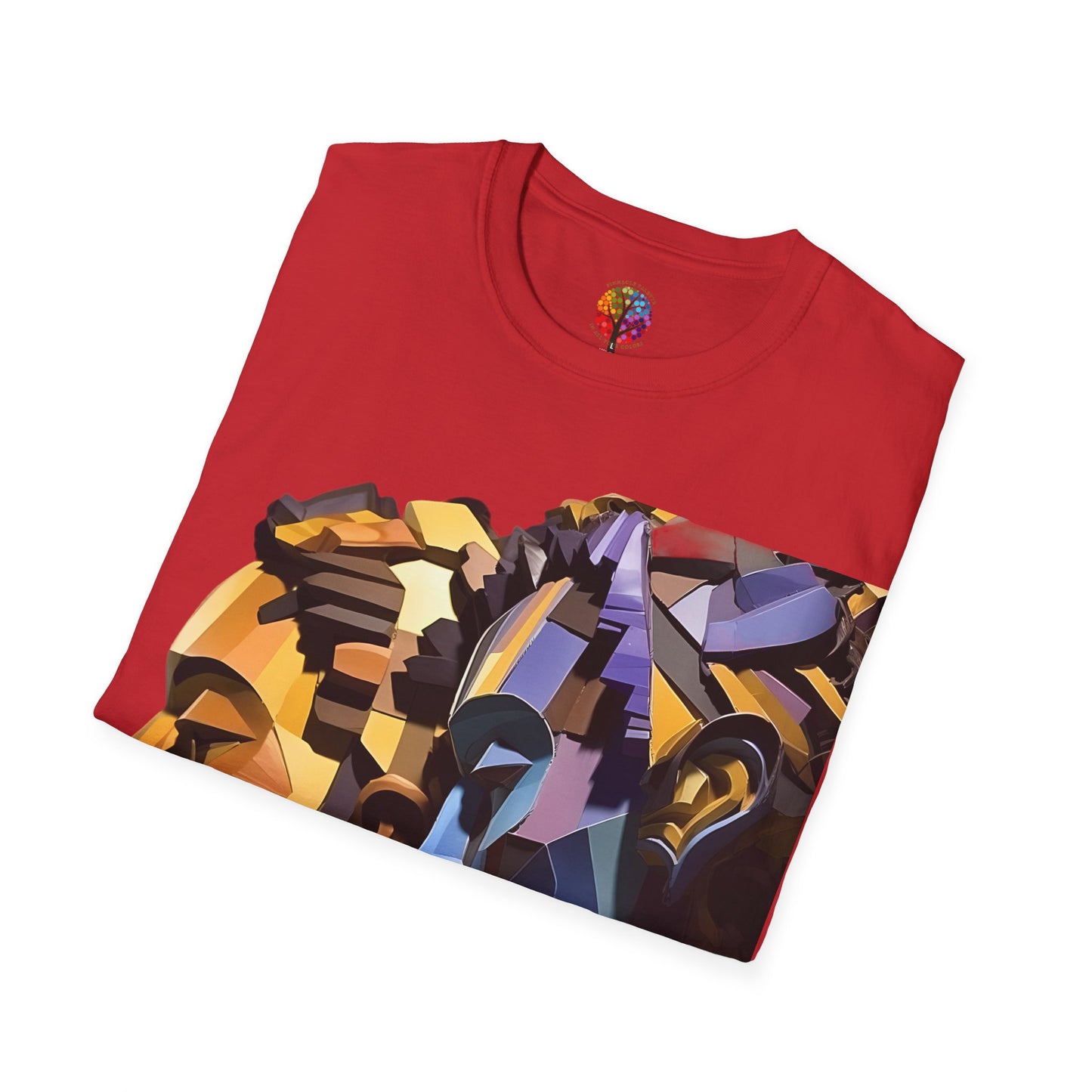 CARVED FACES SOFTSTYLE T-SHIRT UNISEX