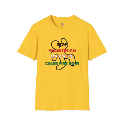 PALESTINE CEASE FIRE T-SHIRT UNISEX
