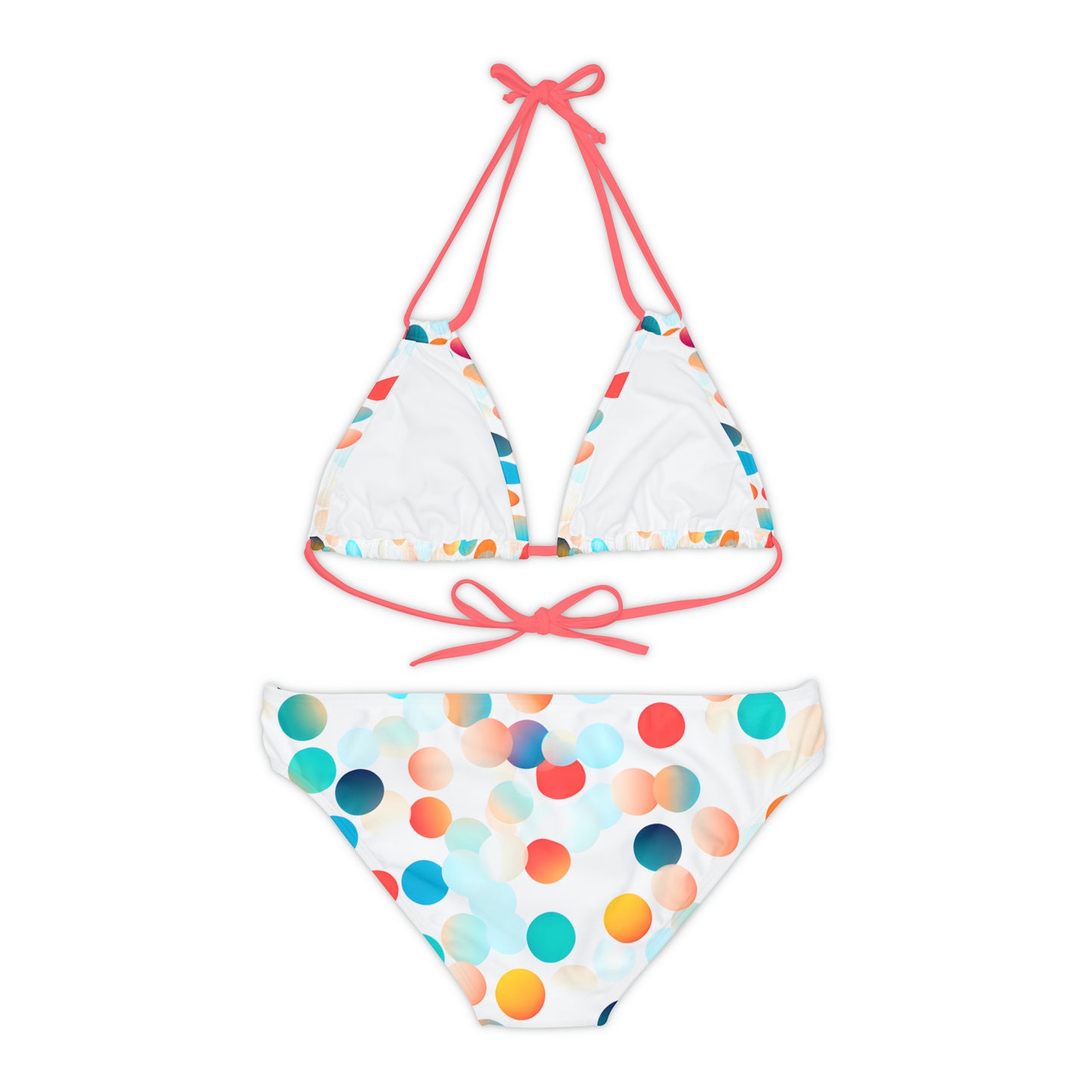 CIRCLES STRAPPY BIKINI SET