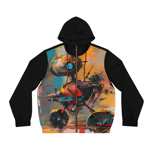 JMB TWO WHEELER MEN'S ZIP HOODIE