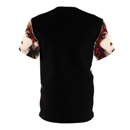 CRIMSON CURLS CUT & SEW TEE UNISEX
