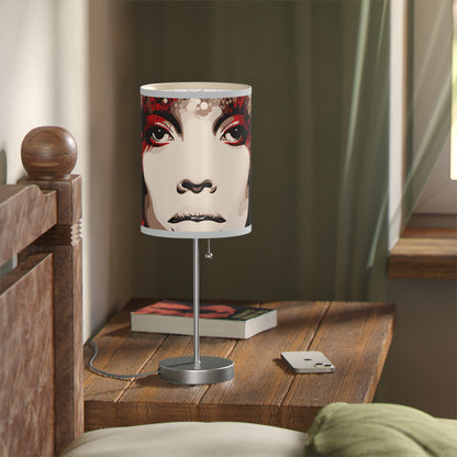 DEL CRIM/CREAM L LAMP ON A STAND, US|CA PLUG