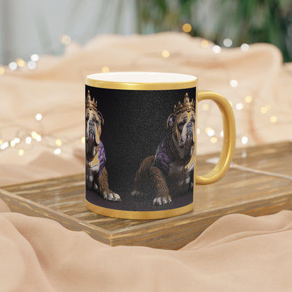 OME KING DOGG FOUNDERS' METALLIC MUG (SILVER\GOLD)