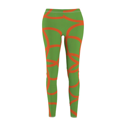 SPIRALS GREEN LEGGINGS