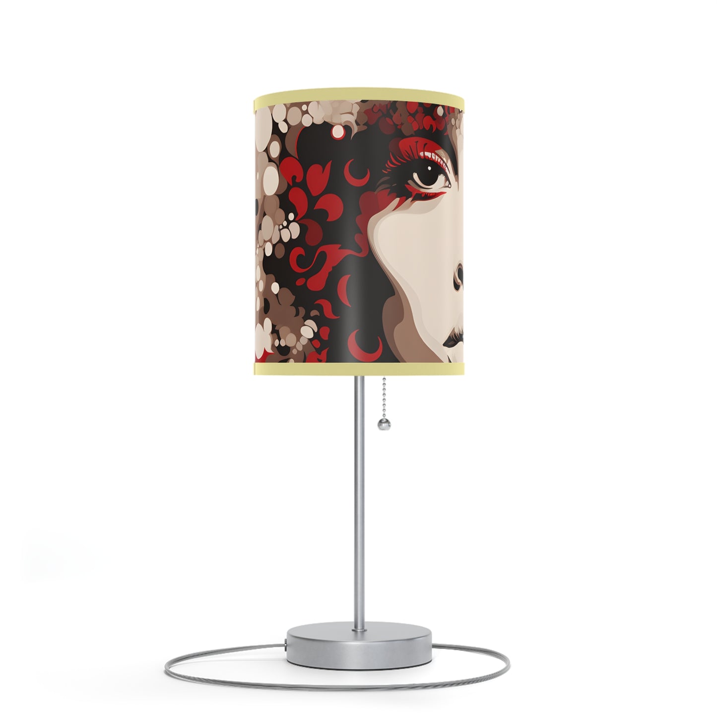 DEL CRIM/CREAM L LAMP ON A STAND, US|CA PLUG