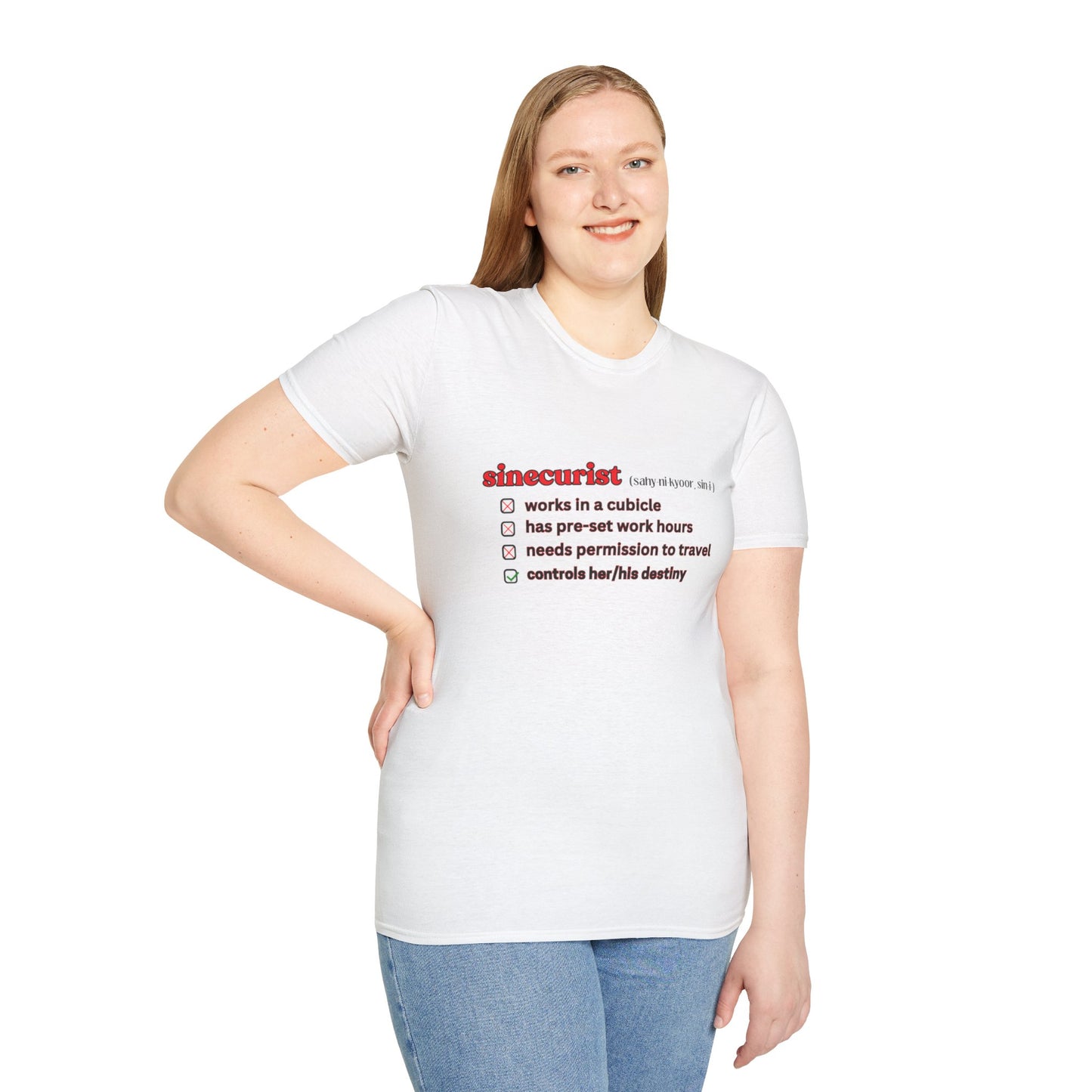 UNI GOOGLE CHECK BOX R T-SHIRT - UNISEX