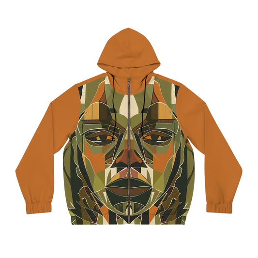 RUSTIC EYES LIGHT WEIGHT BRONZE ZIP HOODIE MEN'S