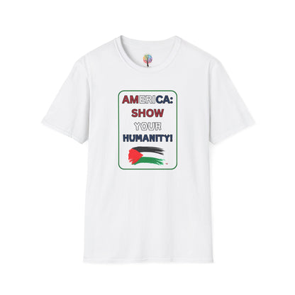PALESTINE FLAG ABSTRACT T-SHIRT UNISEX