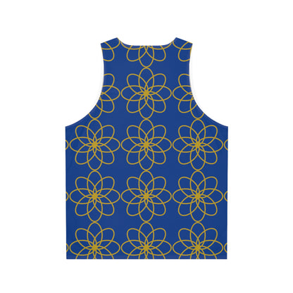 SGR  SPIRALS GOLD BLUE TANK