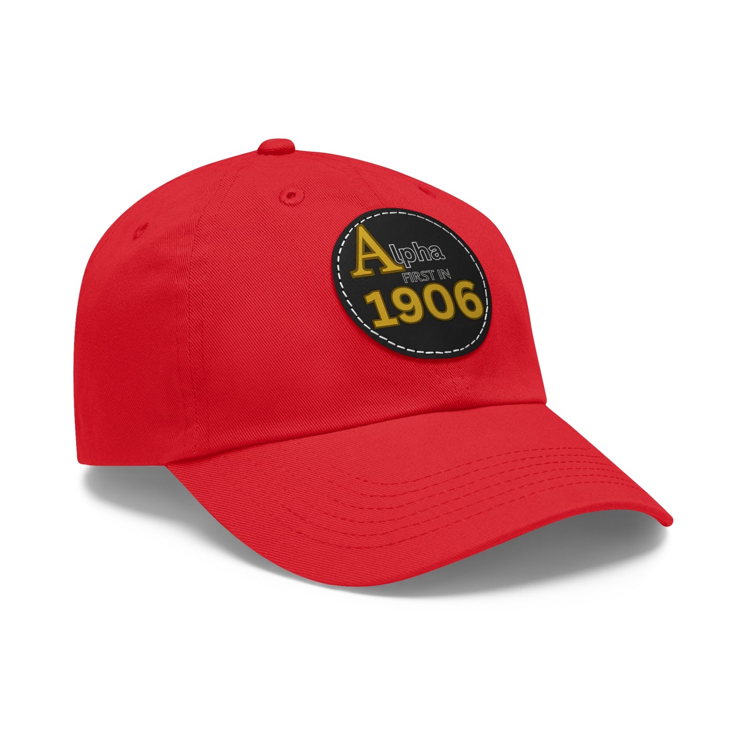 APA 1906 HAT WITH LEATHER PATCH (ROUND)