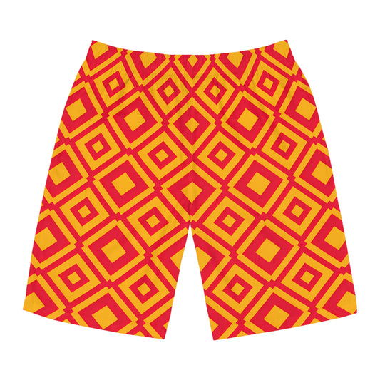 KC CHIEFS MOTIF BOARD SHORTS MEN'S