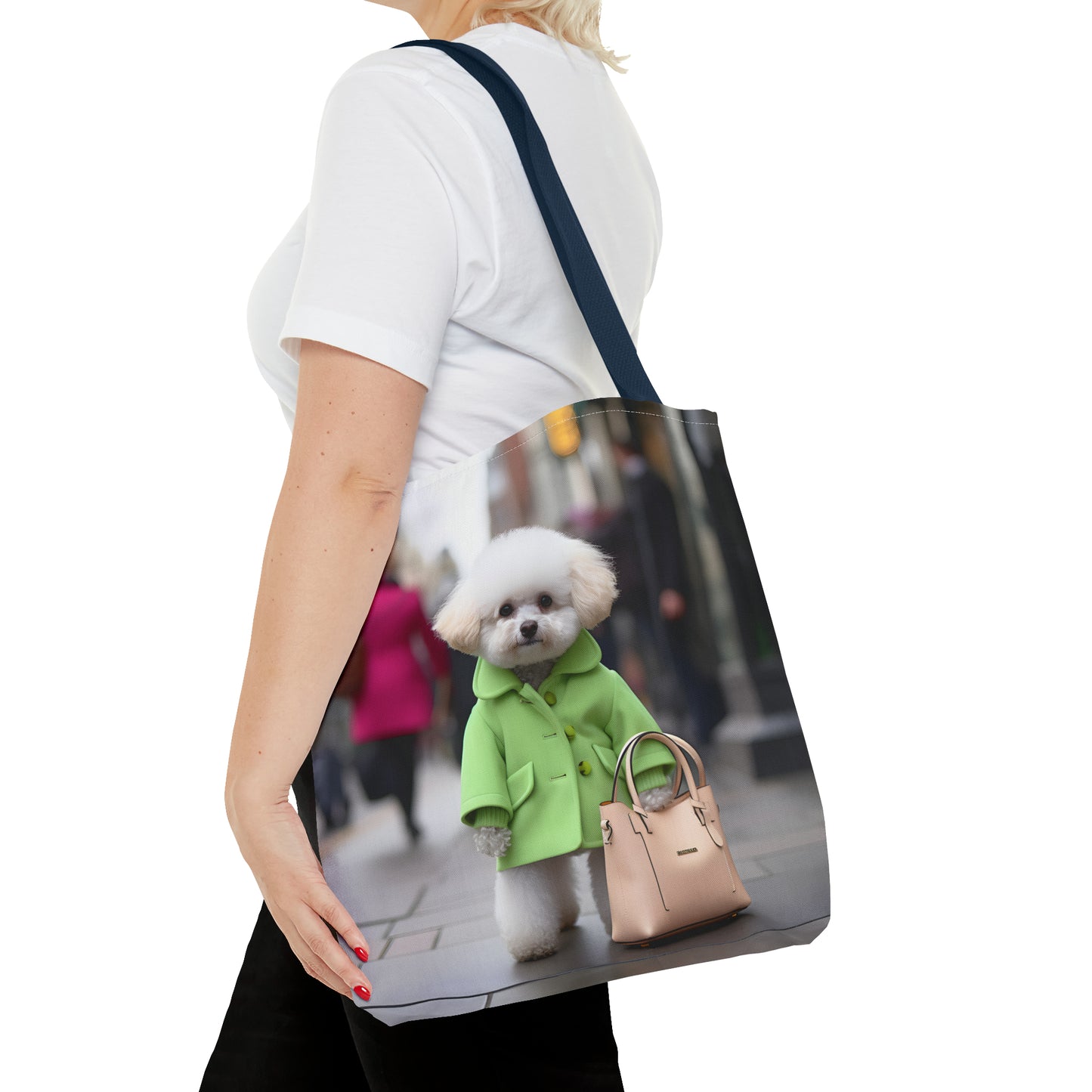 BICHON FRISE TOTE BAG