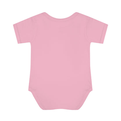 SINECURIST CHECK BOX INFANT BODYSUIT - UNISEX
