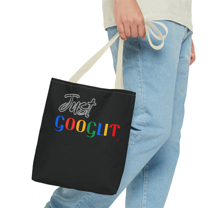 JUST GOOGLIT TOTE BAG