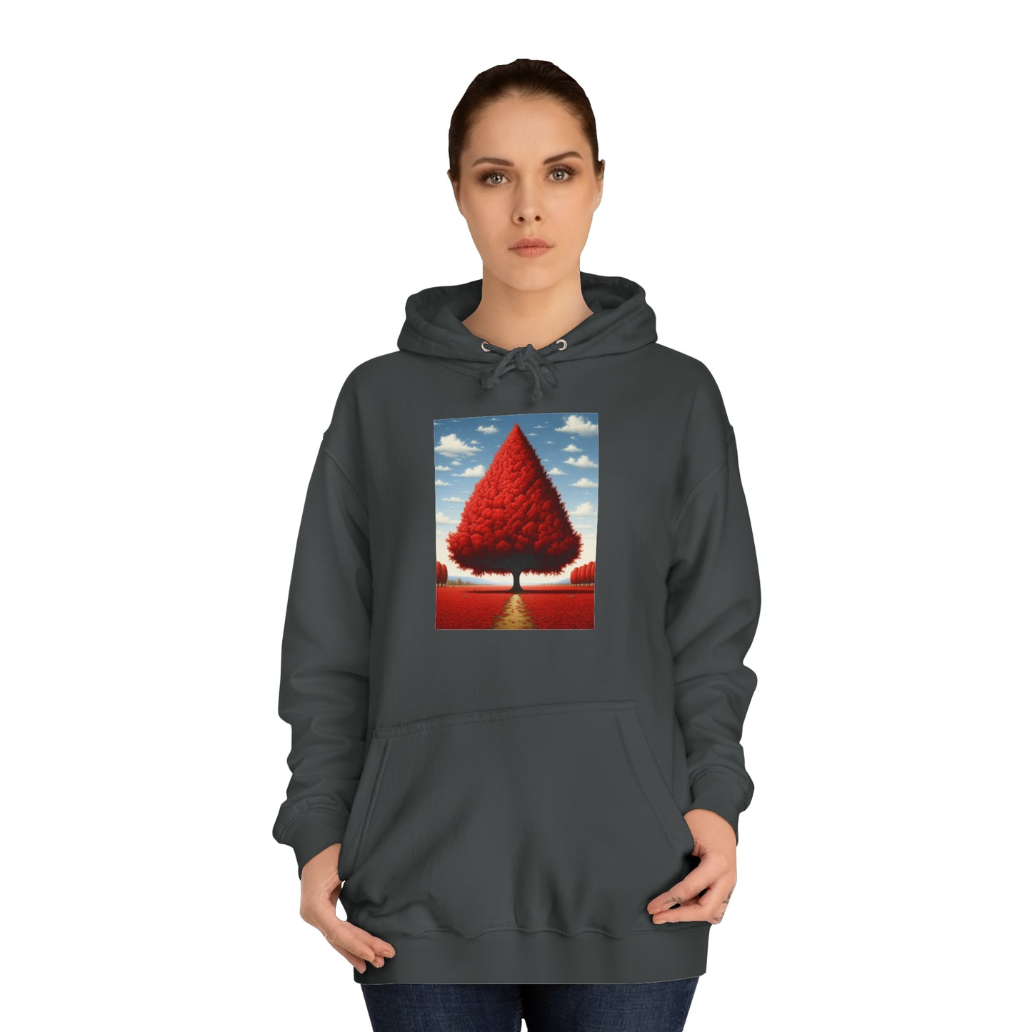 DEL TRIANGLE TREE HOODY - WOMEN'S