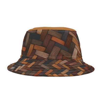 BROWN TOP HERRING BUCKET HAT UNISEX