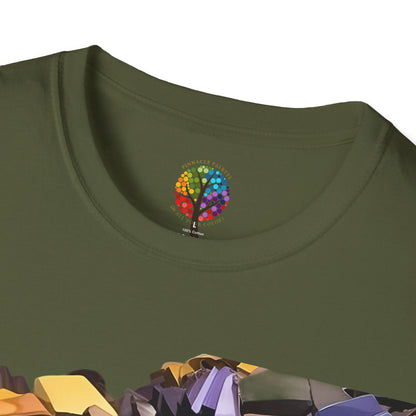 CARVED FACES SOFTSTYLE T-SHIRT UNISEX