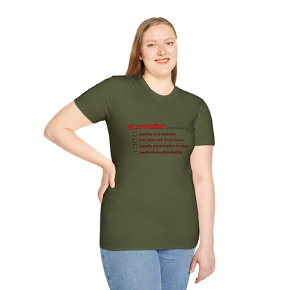 UNI GOOGLE CHECK BOX R T-SHIRT - UNISEX