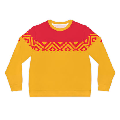 KC CHIEFS DIAMOND MOTIF LIGHTWEIGHT SWEATSHIRT MEN'S
