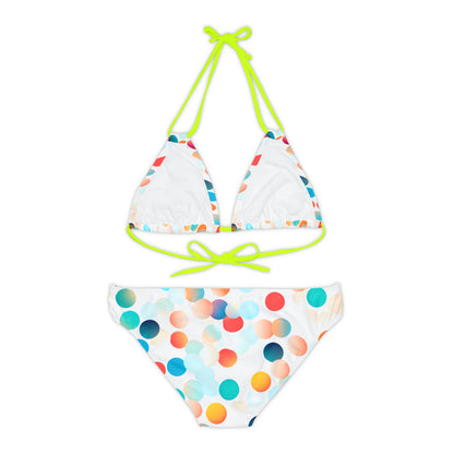 CIRCLES STRAPPY BIKINI SET