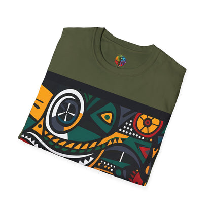 SURREALISM IN COLOR SOFTSTYLE T-SHIRT UNISEX